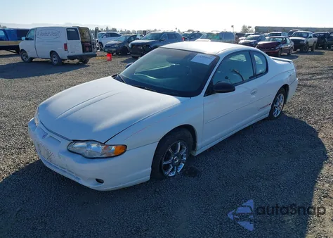 2000 Chevrolet Monte Carlo Ss из США, поврежденный, VIN 2G1WX12K1Y9287224
